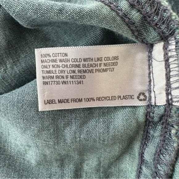 Merona Long Sleeve Denim Tunic Size Small - Picture 3 of 5